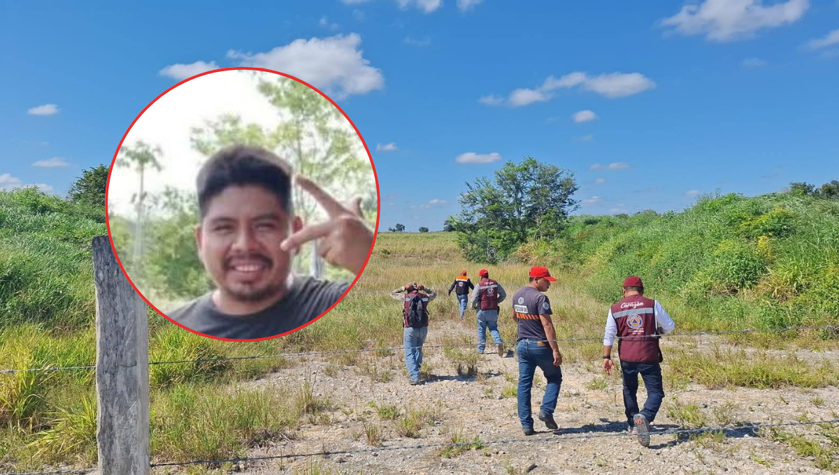 Joven desaparece en las montañas del ejido Jobal, en Escárcega; implementan búsqueda