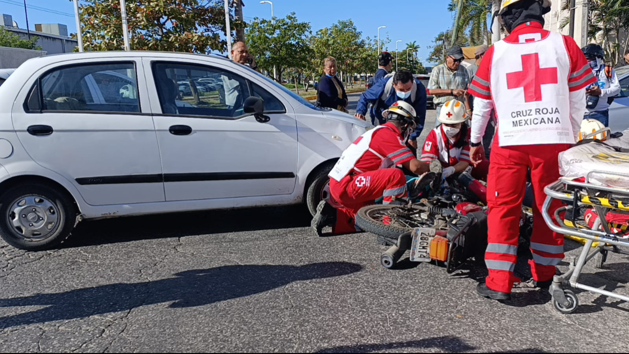 La víctima transitaba en una motocicleta sobre la avenida María Lavalle Urbina