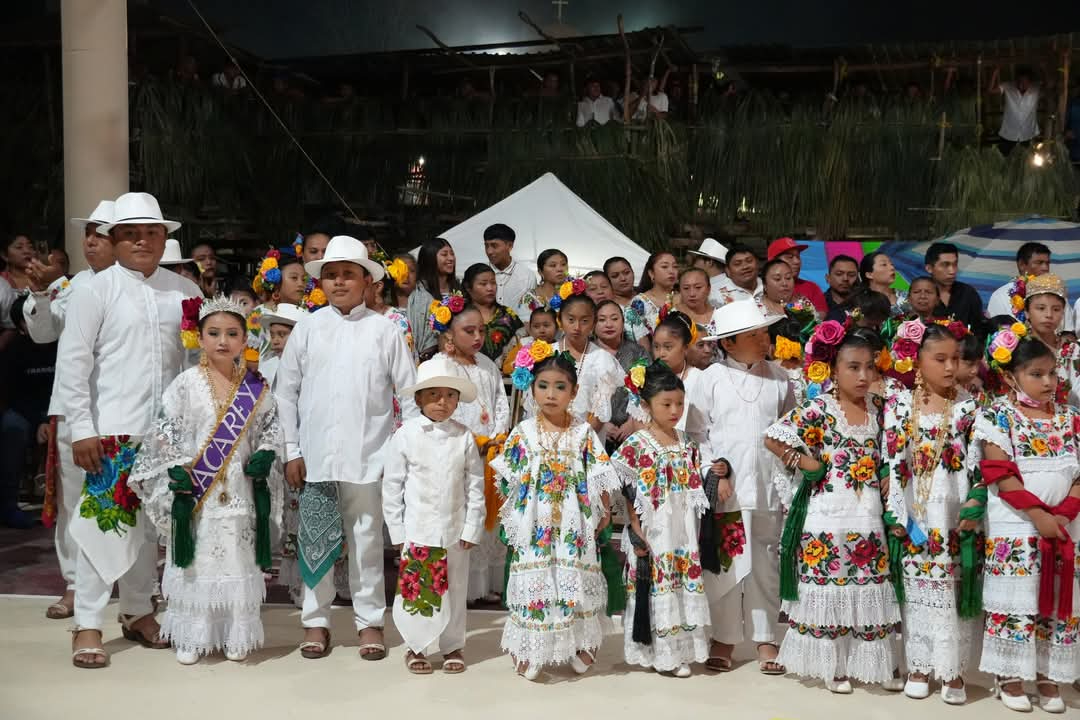 Fiesta Tradicional de Xaya 2025 en honor a la Virgen de la Candelaria inició con una magna vaquería