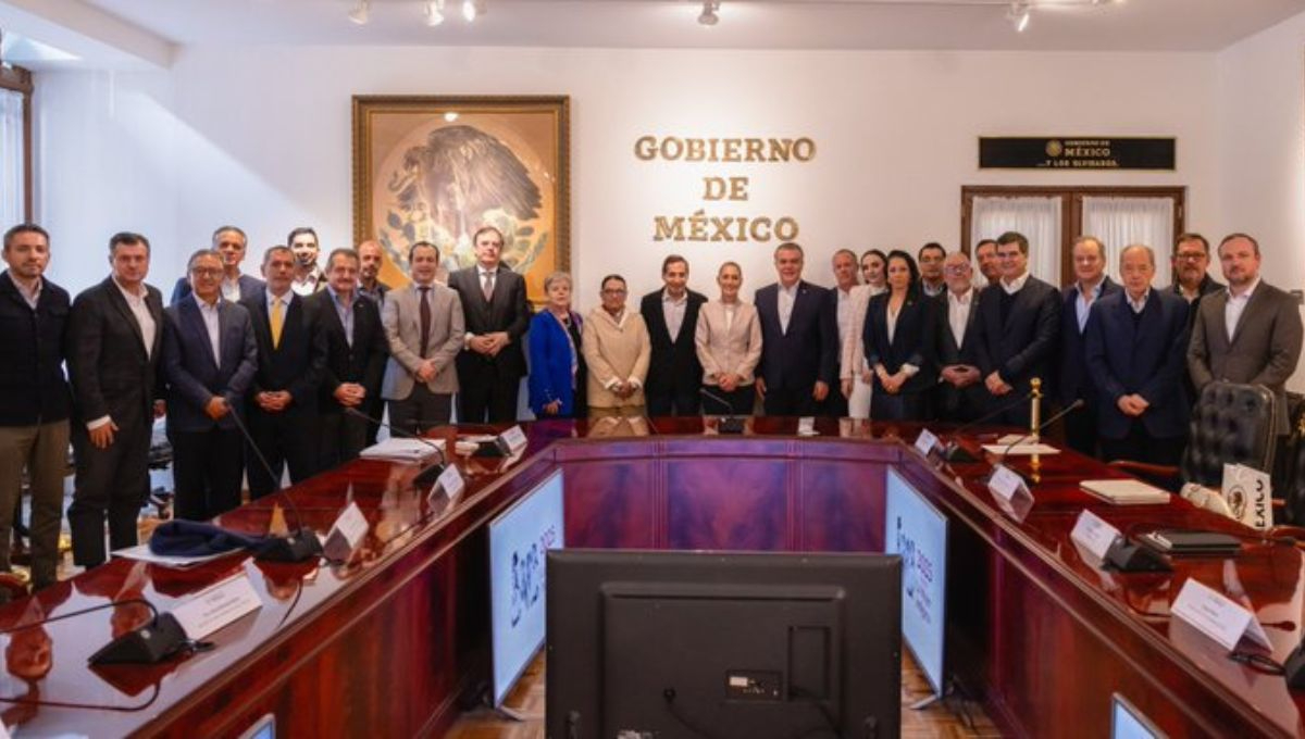 La presidenta Claudia Sheinbaum se reunió con empresarios miembros del CCE