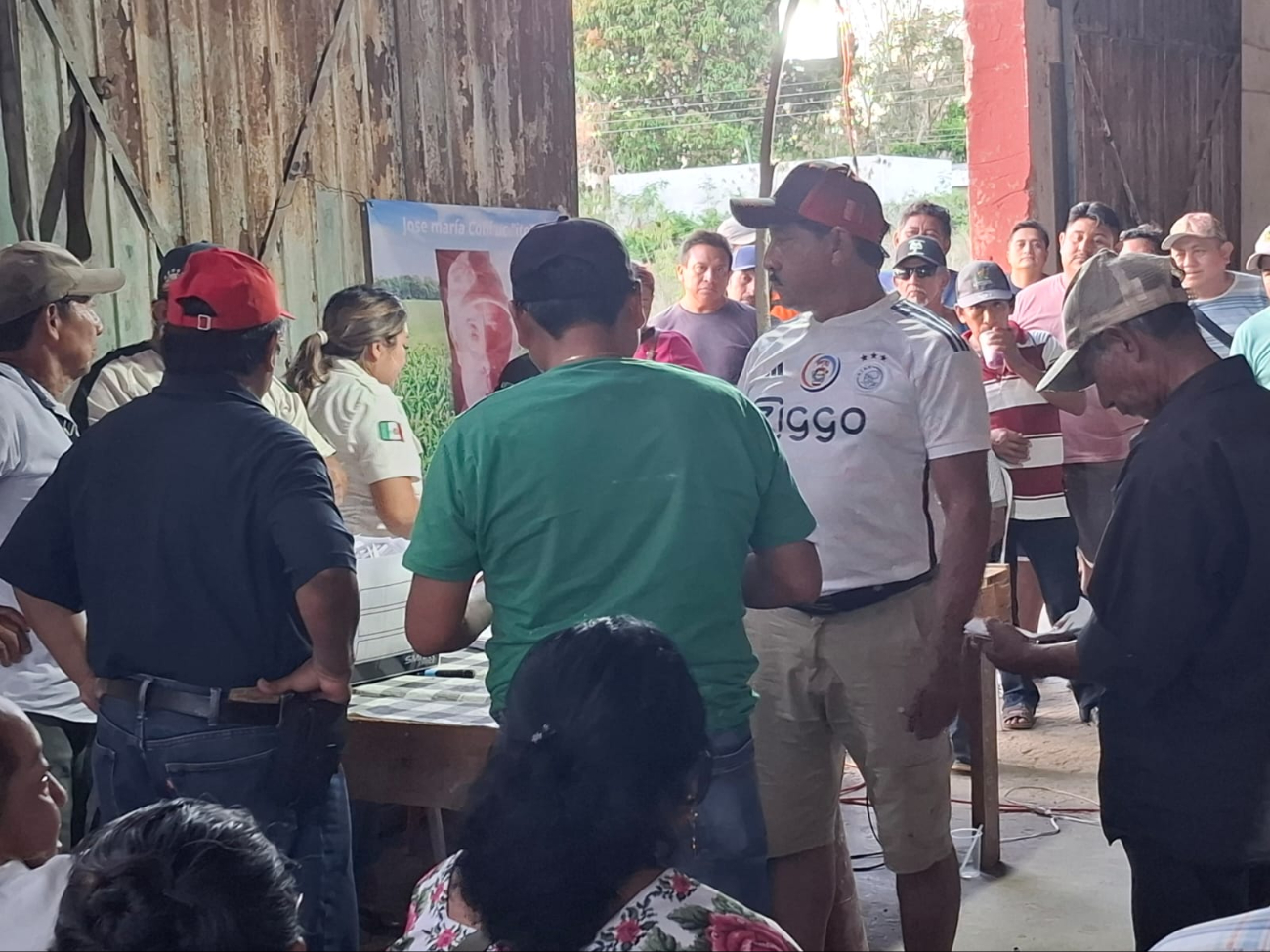 Superó a José María Collí Uc con 262 votos contra 214 en una jornada avalada por la Procuraduría Agraria