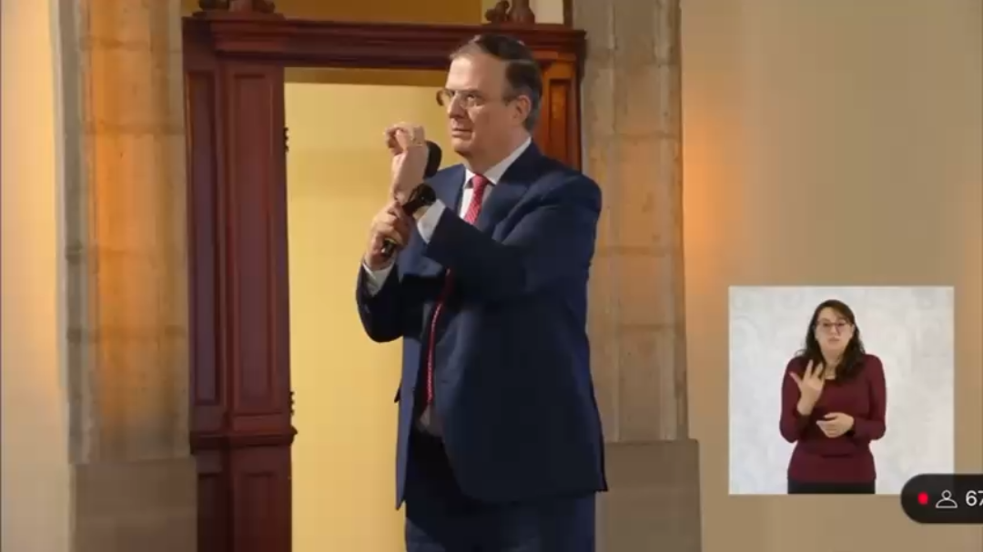 Marcelo Ebrard Casaubón, secretario de Edconomía