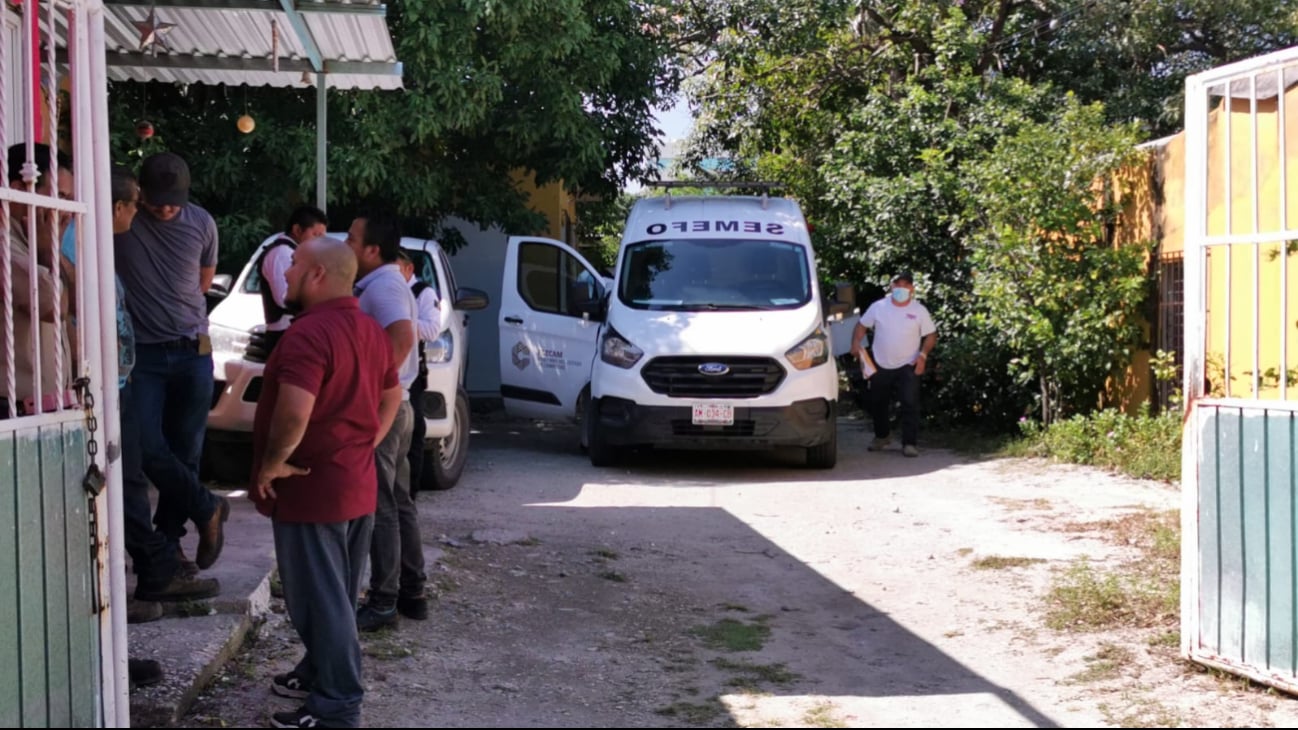 El cadáver fue recogido por una funeraria local