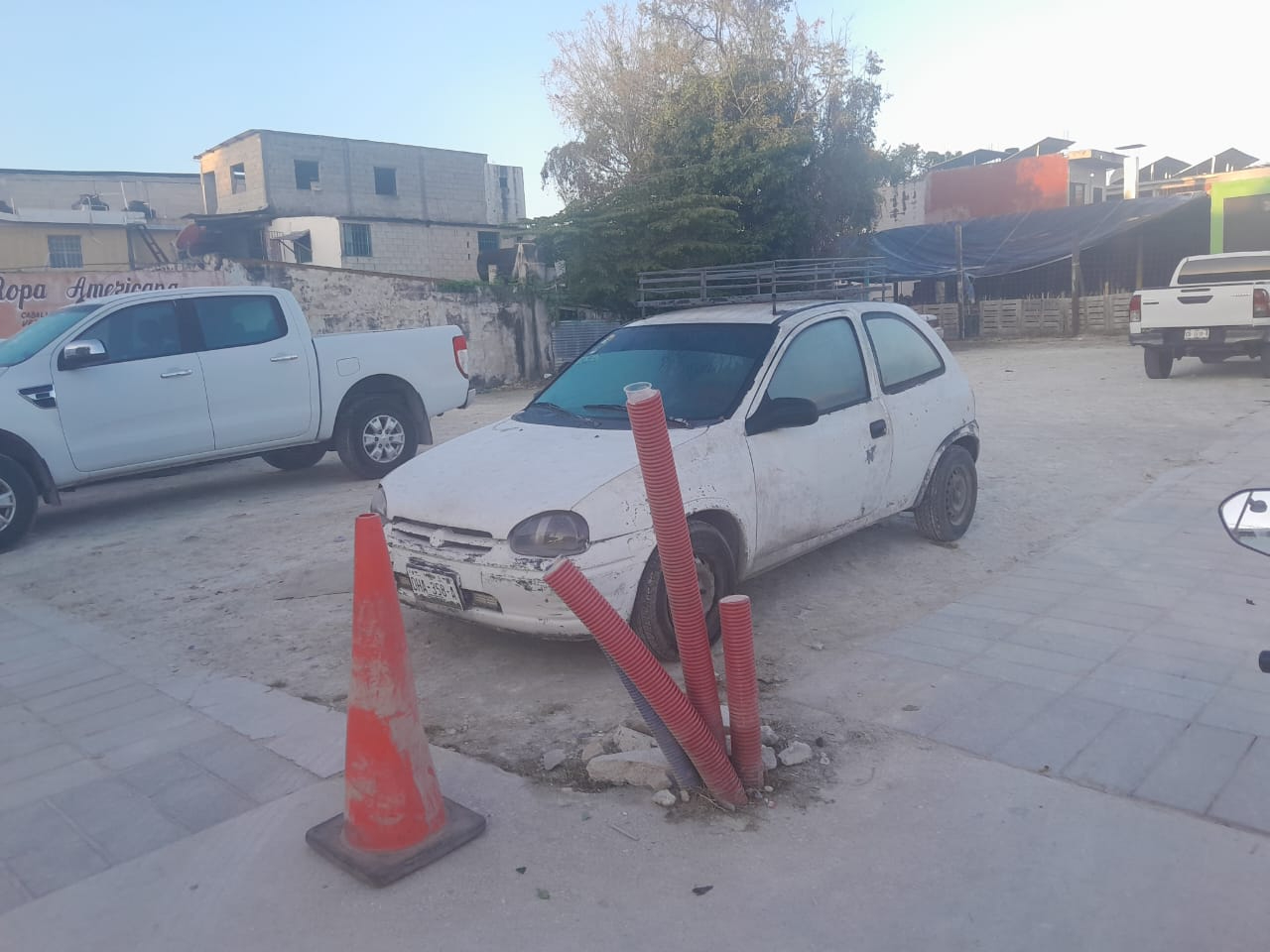 El propietario descubrió el robo en la mañana, pero no encontró testigos