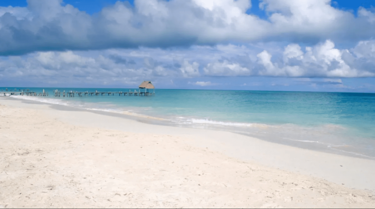 San Crisanto es de las playas menos abarrotadas en Yucatán