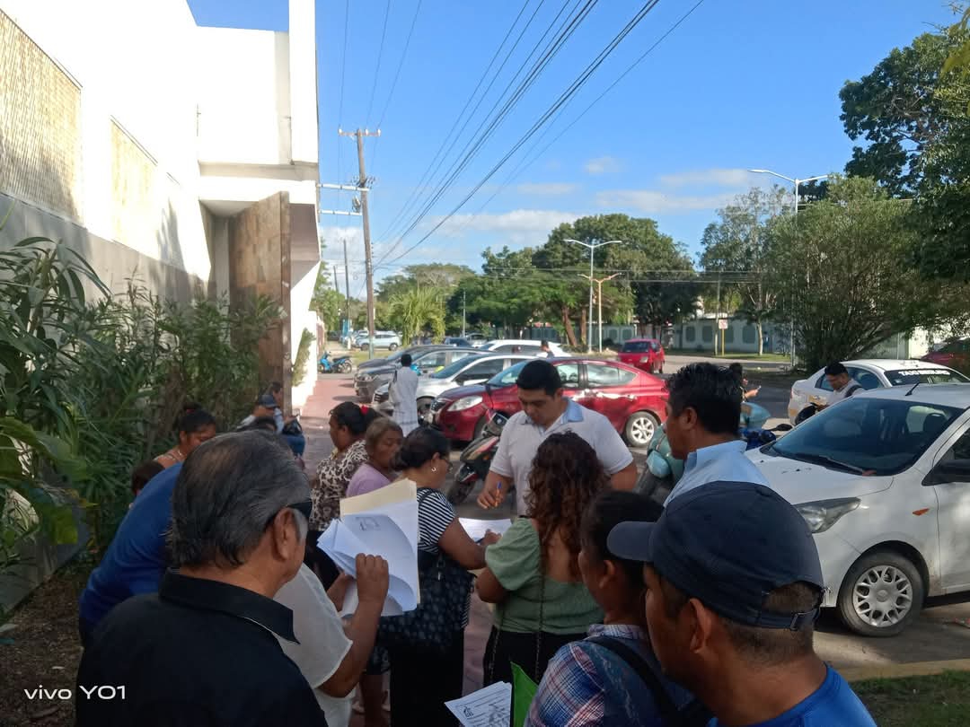 Un hombre reclamó ser el propietario de los terrenos de la colonia.