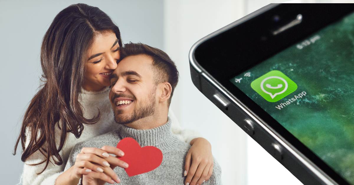 Este 14 de febrero manda un mensaje por whatsapp para celebrar San Valentín