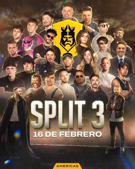 Así se jugará el split 3