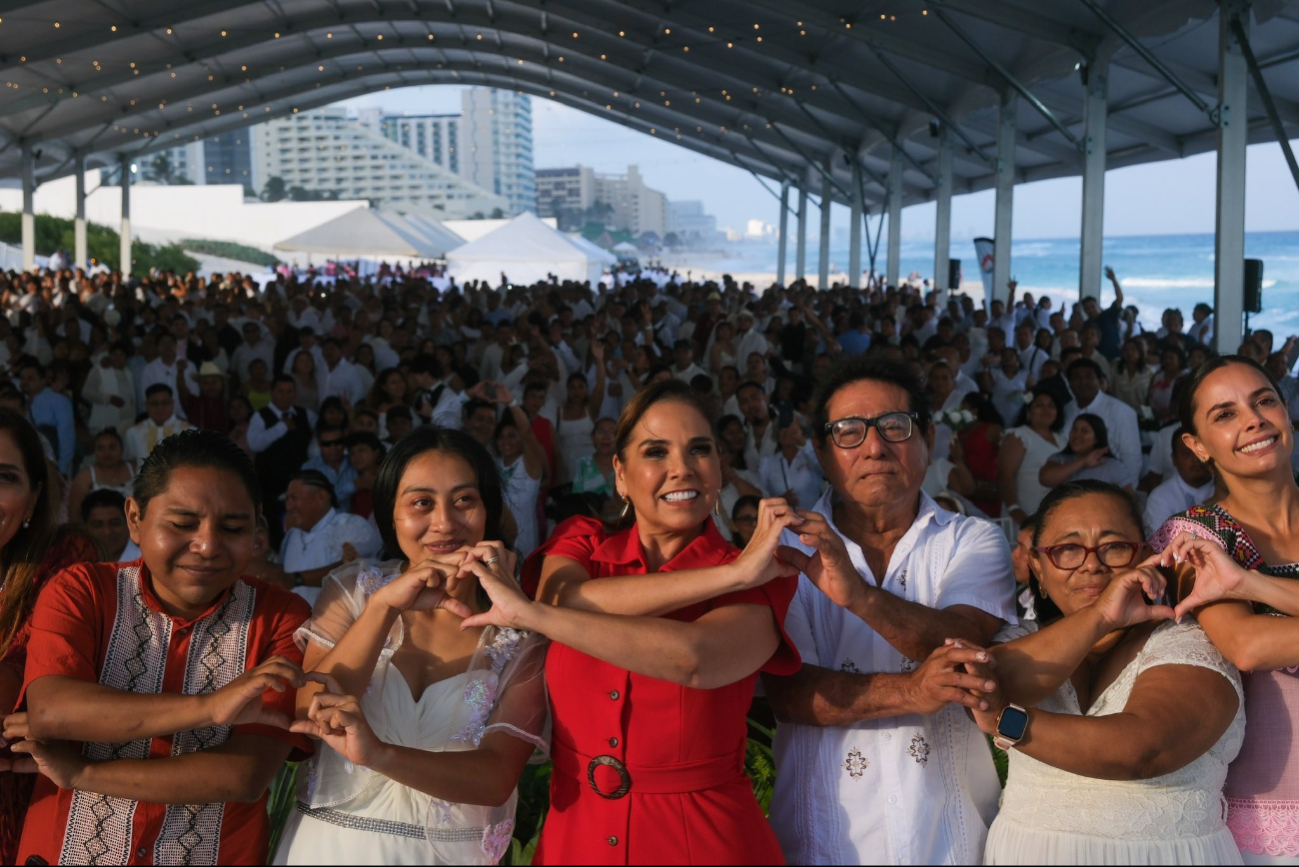 El Día de San Valentín se celebró con amor y compromiso en Quintana Roo