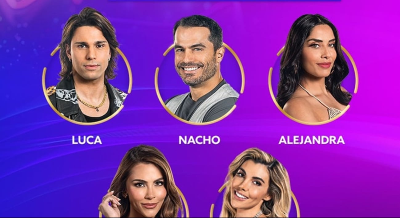 Ellos son los nominados en la segunda semana de ‘La Casa de los Famosos’