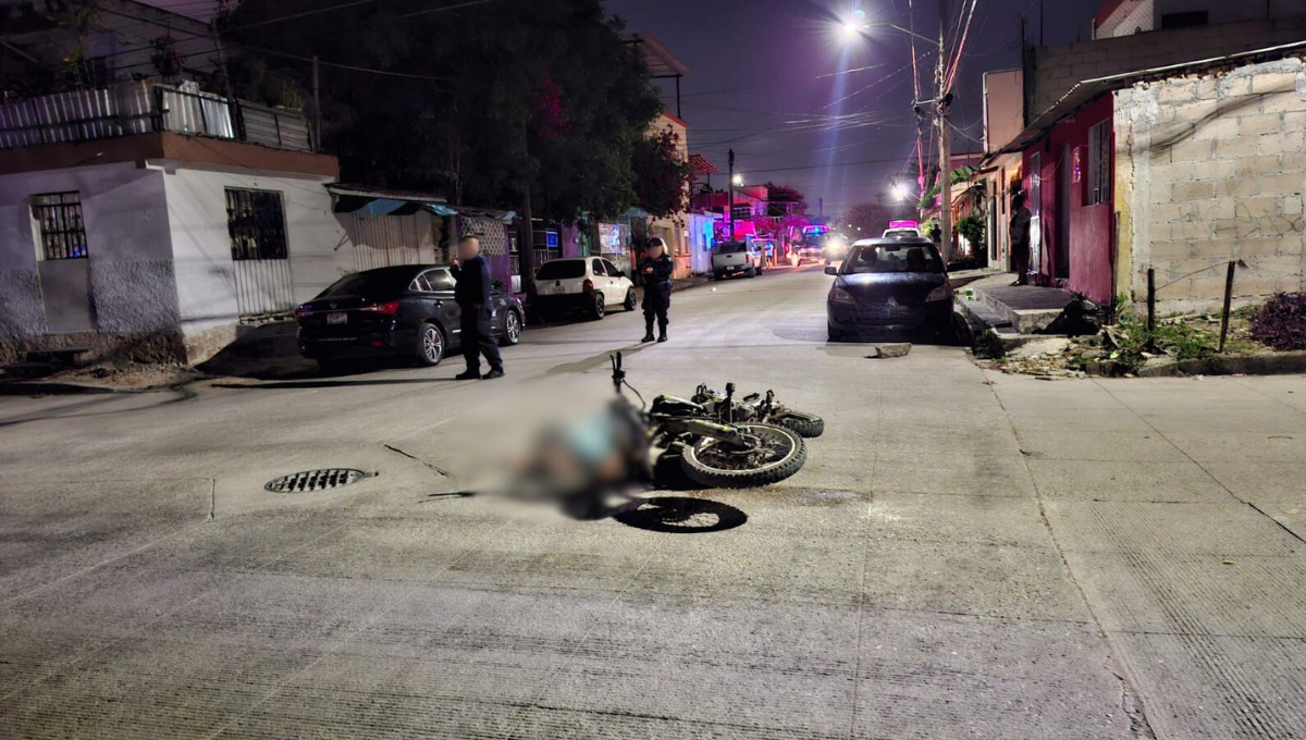 El motociclista fue asesinado a una calle de su casa