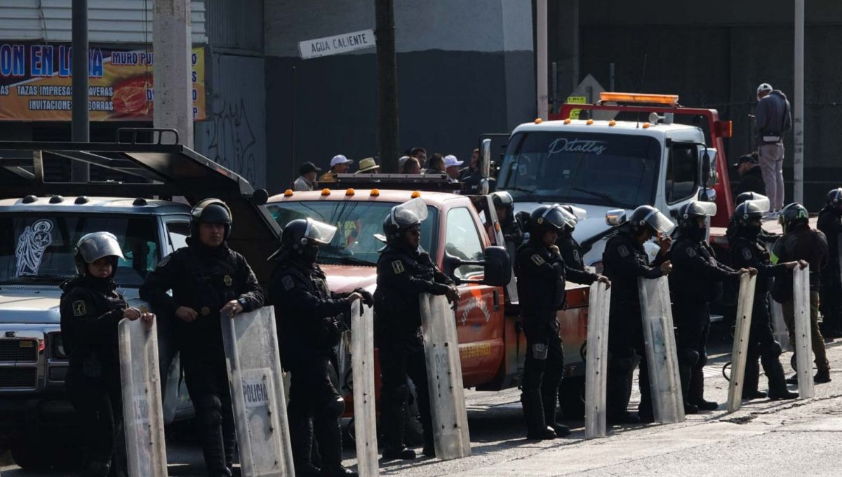 Tras horas de bloqueos, los transportistas acordaron con la Segob instalar una mesa de diálogo para abordar sus demandas