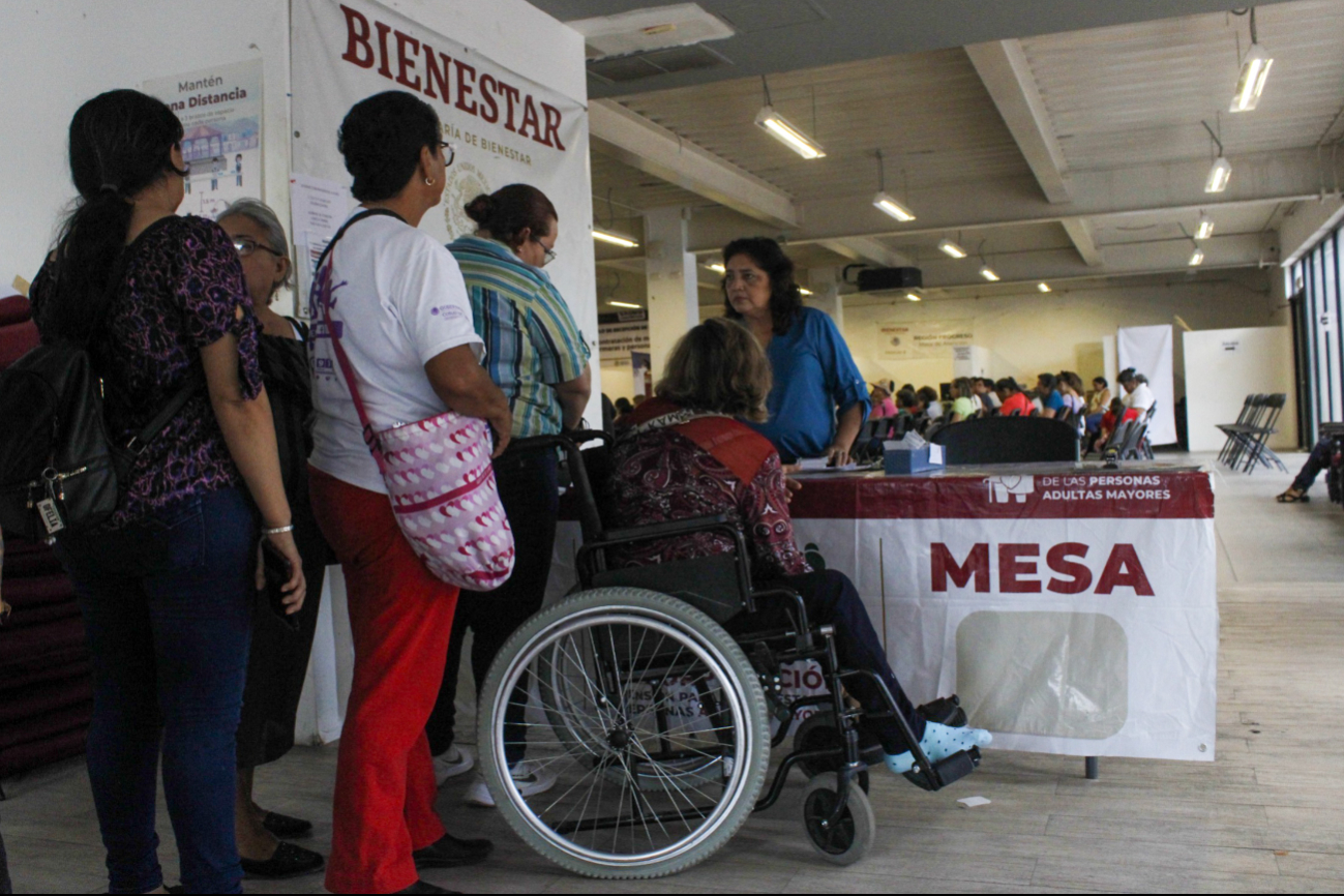 Abren en Mérida el registro para la Pensión Universal; otorga beca de 3 mil 600 pesos bimestrales