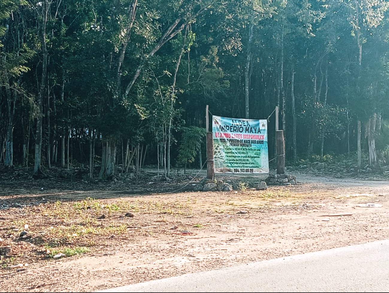 Familias  indígenas en Playa del Carmen luchan por sus tierras