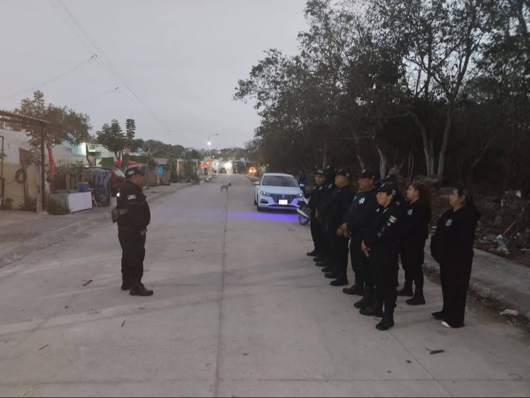 Policías de Umán desplegaron un operativo para localizar al hombre