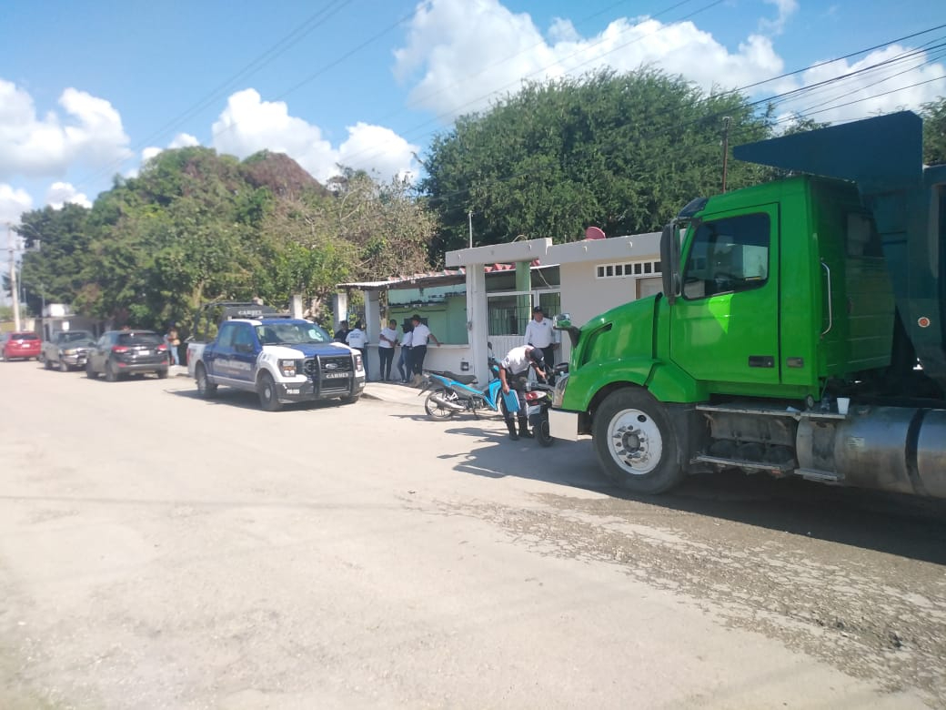 Accidente vial por falta de señalamientos viales