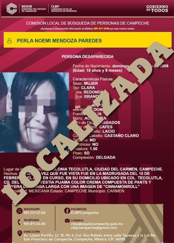 El último caso fue una jovencita