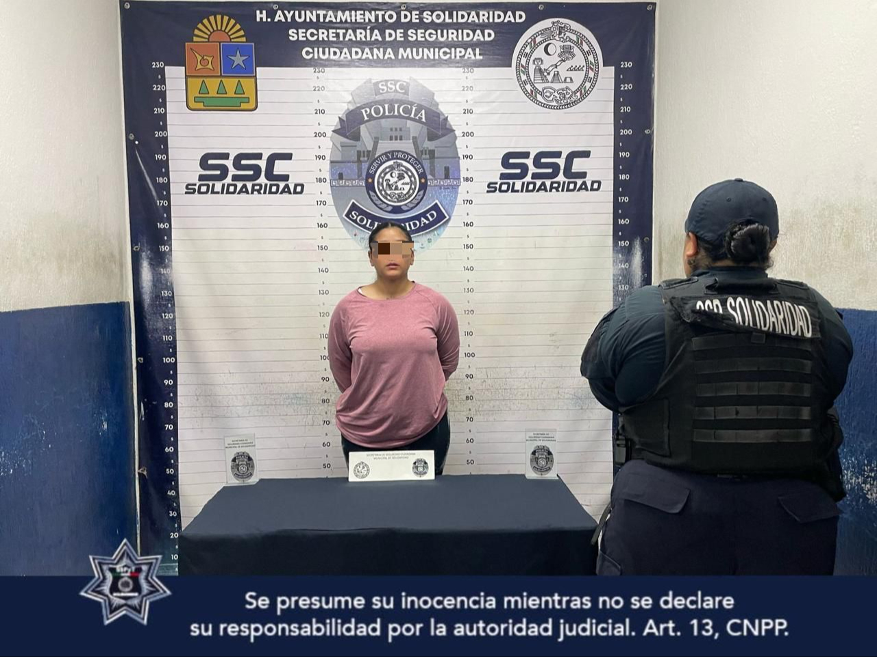 Oxana Gisselle “N”, de 26 años, fue puesta a disposición de la Fiscalía General del Estado