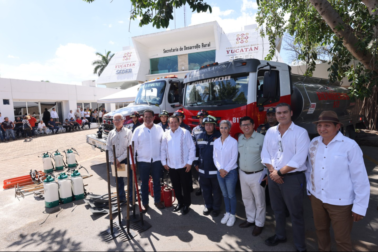 Yucatán refuerza su lucha contra incendios con nuevo comité y el Centro Estatal del Fuego