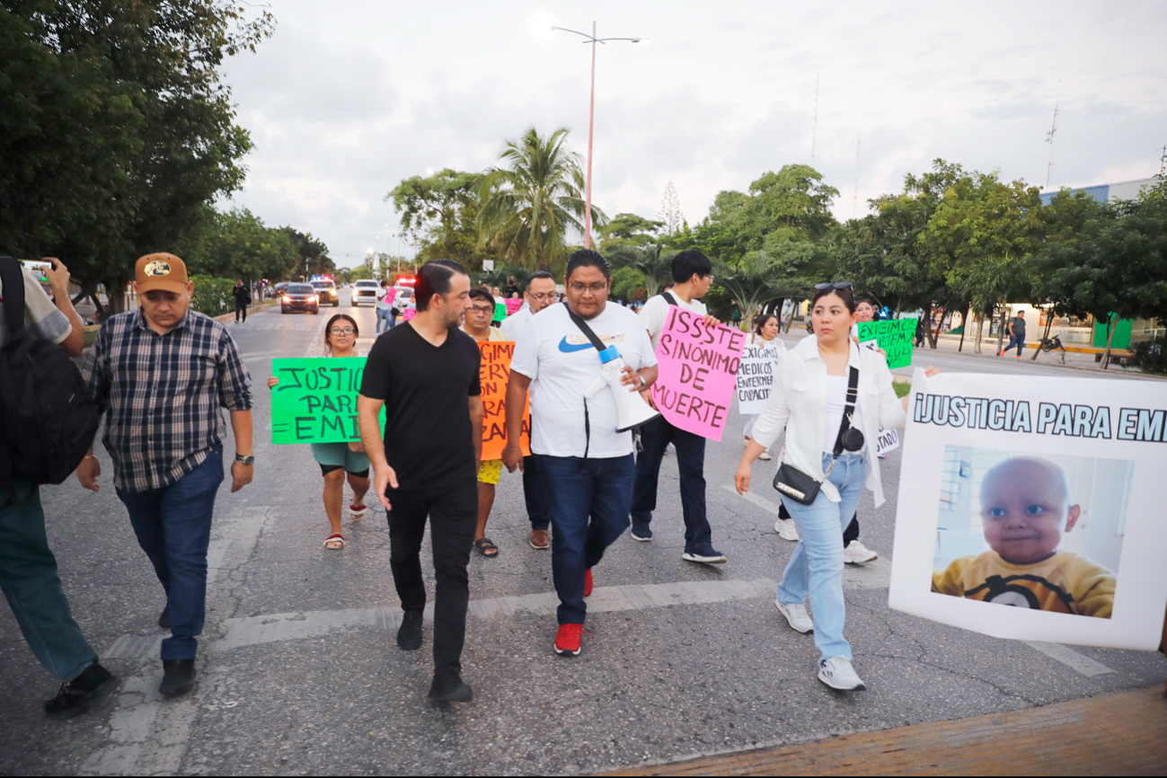 ISSSTE de CDMX toma caso de Emi, menor fallecido en Cancún por negligencia médica