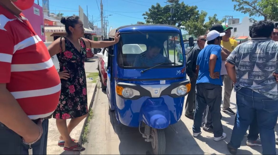 ARTEC pide a policía de Carmen detener mototaxis irregulares