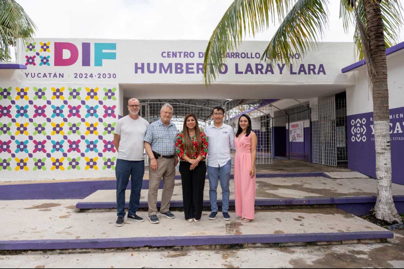 La Presidenta del DIF estatal destacó al proyecto como impulso para construir un Yucatán más justo y saludable