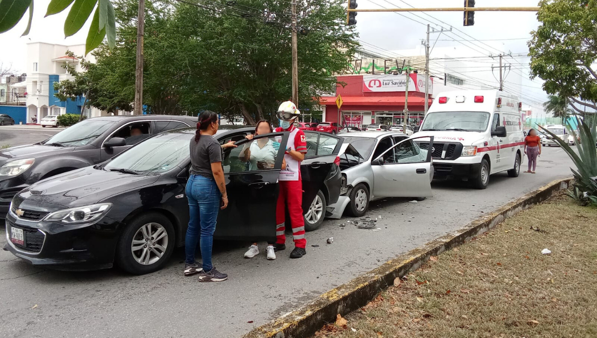 La presunta responsable del accidente no respetó su distancia