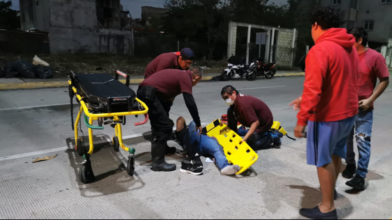 Accidente de Motocicleta en Boquerón Deja a Joven Herido