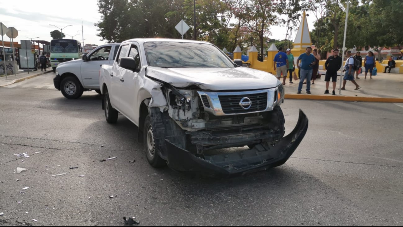 Choque provoca caos vial