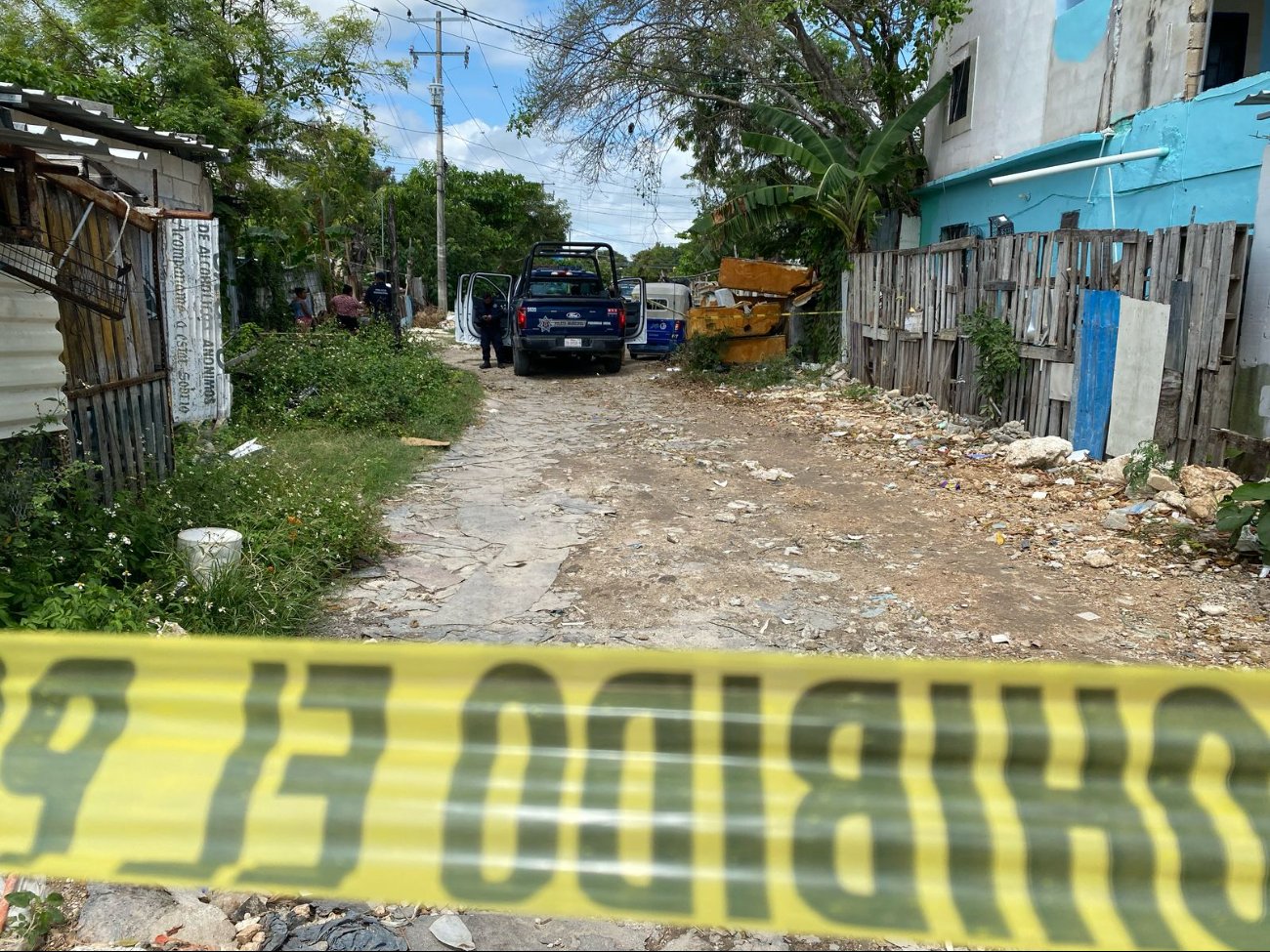 Este sábado, un hombre fue asesinado en la región 234 cuando bajaba de su mototaxi en Cancún