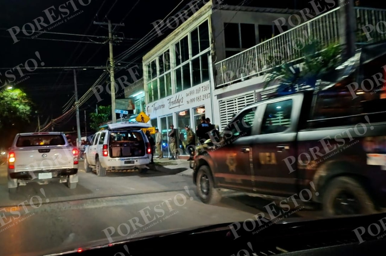 Hombres armados en la colonia Juan Pablo II de Mérida, eran cazadores aclara la SSP