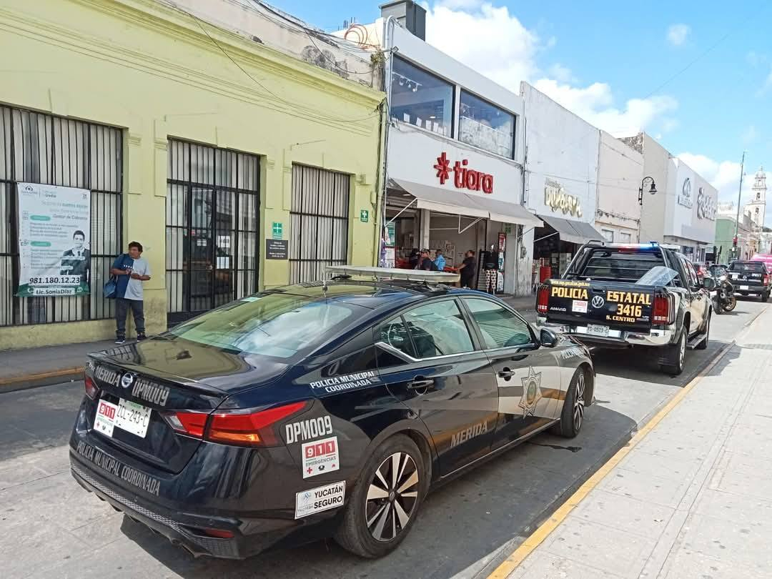 El hombre fue trasladado a la comandancia municipal de Mérida