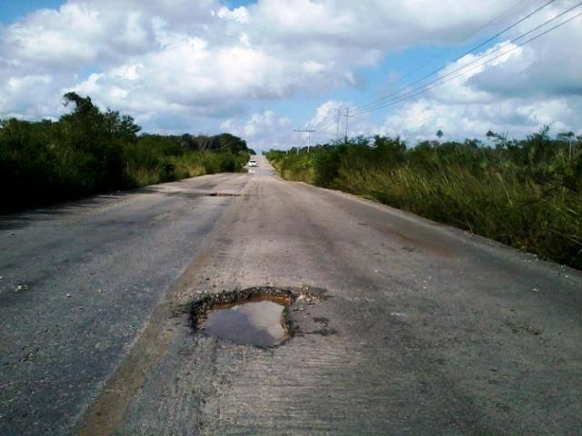 La comunidad de Chetumal pide la reparación de la carretera