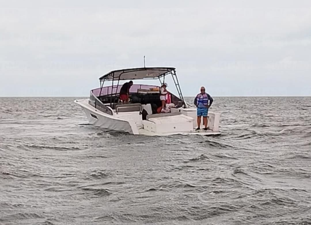 La embarcación se encontraba a 10 millas náuticas de la playa de San Felipe