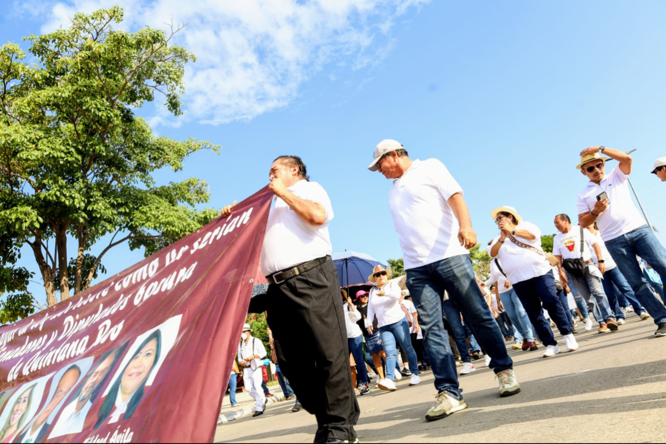 La megamarcha se llevará a cabo este miércoles