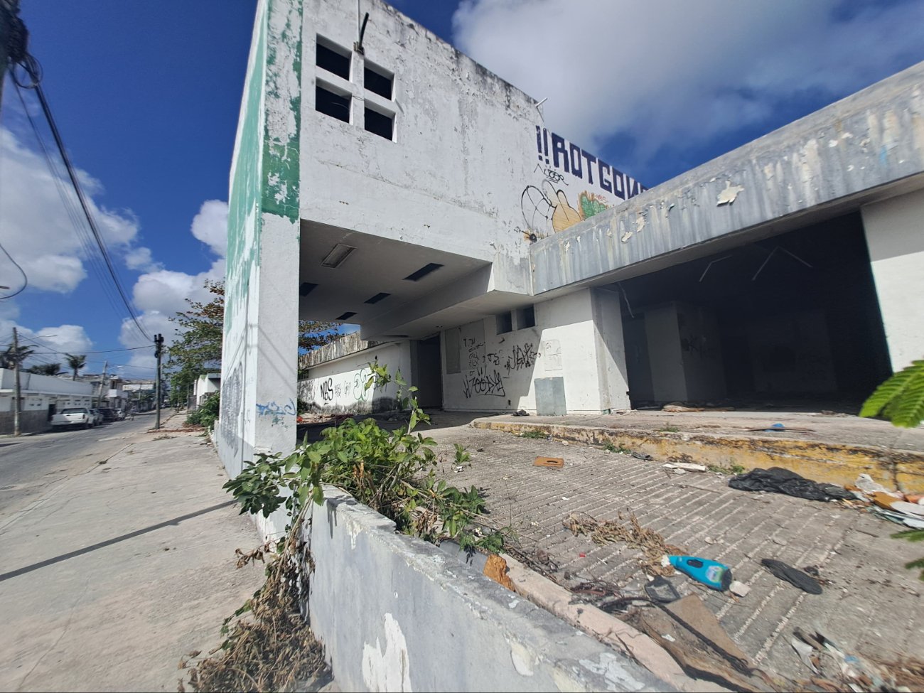 El antiguo hospital general de Cancún fue en su momento un centro de atención muy concurrido.