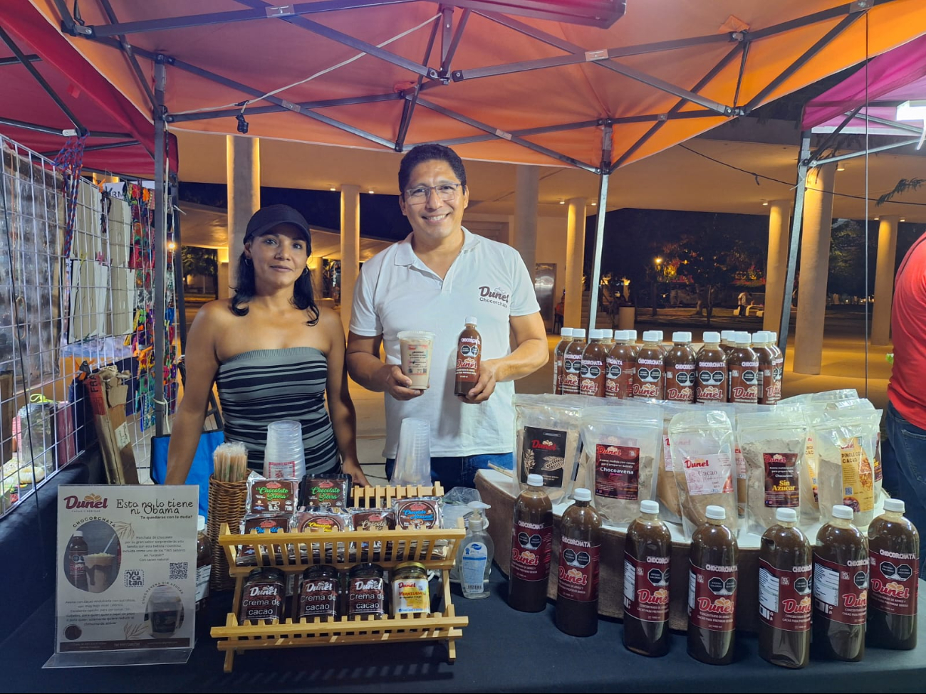 Se encontraron bebidas y productos 100% locales