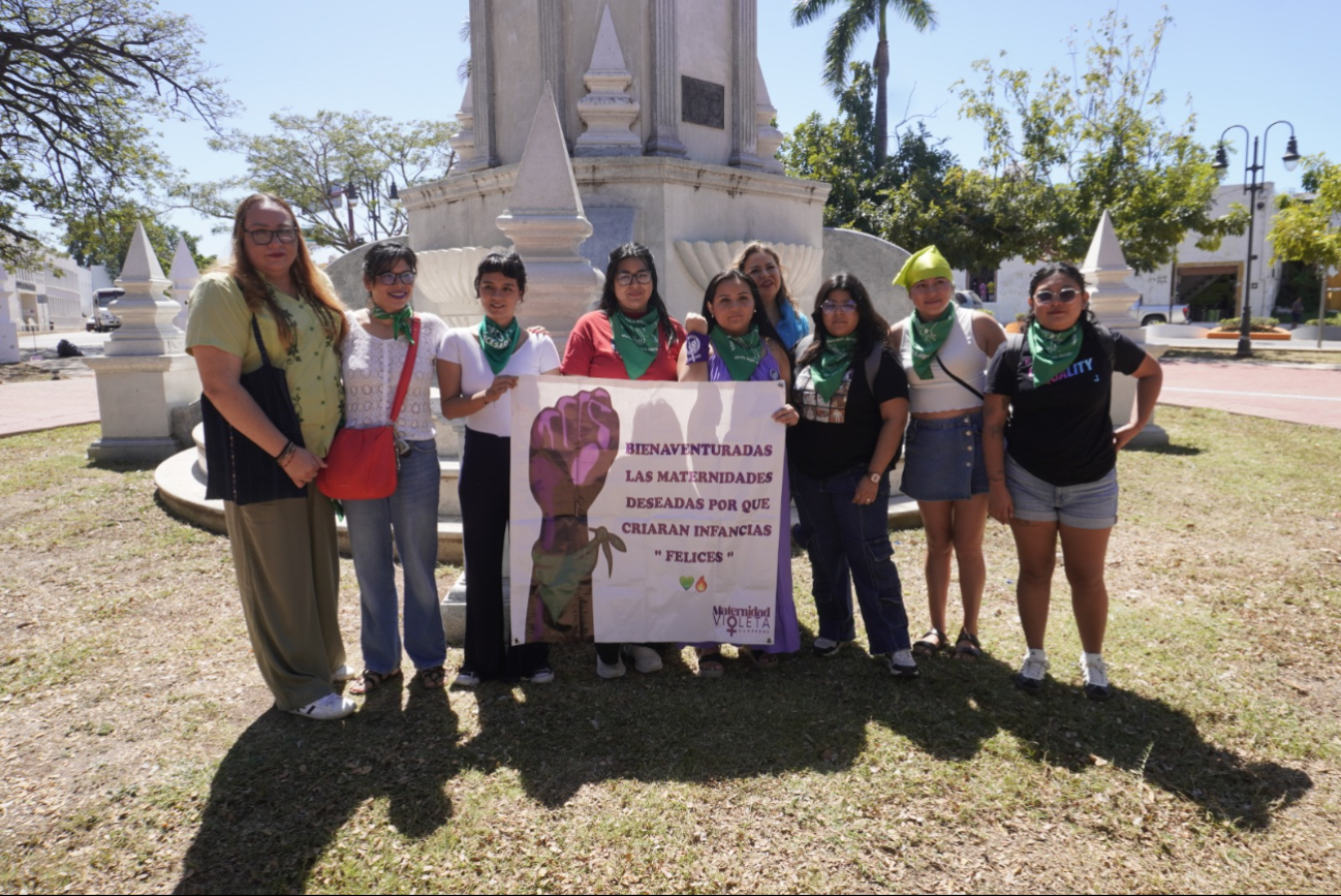 Asociaciones feministas celebran la reforma al código penal en el estado de Campeche