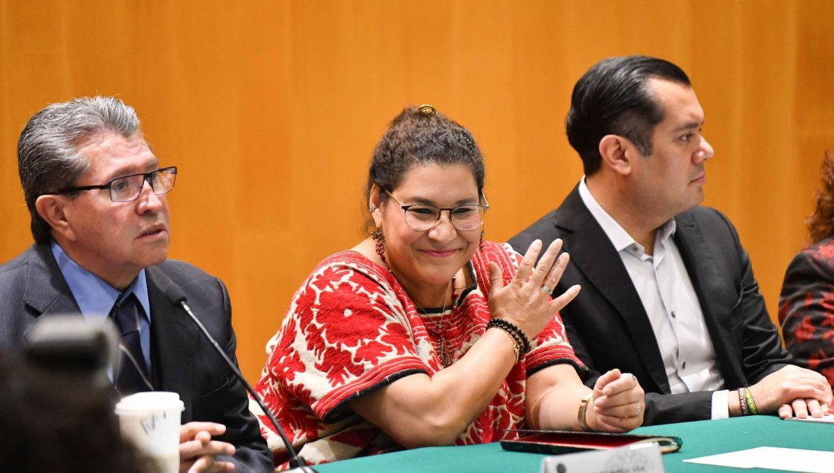 La reunión con las ministras de la SCJN fue encabezada por el líder de Morena en la Cámara de Diputados, Ricardo Monreal