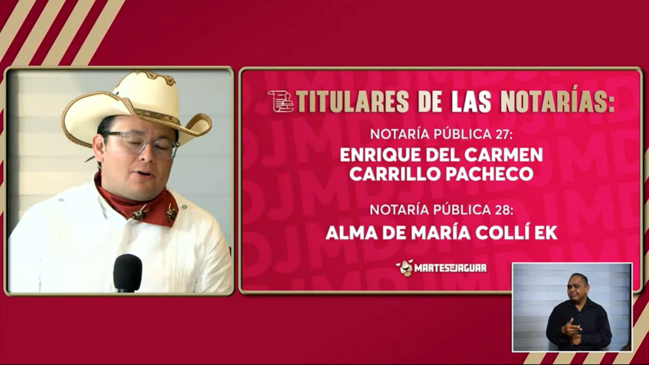 La suspensión estará vigente hasta que se cumpla la certificación anual ante el Colegio de Notarios de Campeche