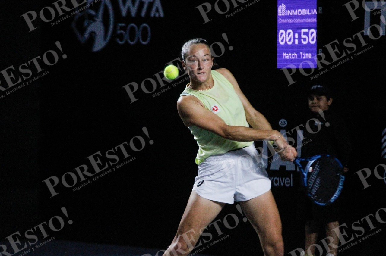 La tenista turca Zeynep Sönmez avanza en el Mérida Open WTA 500