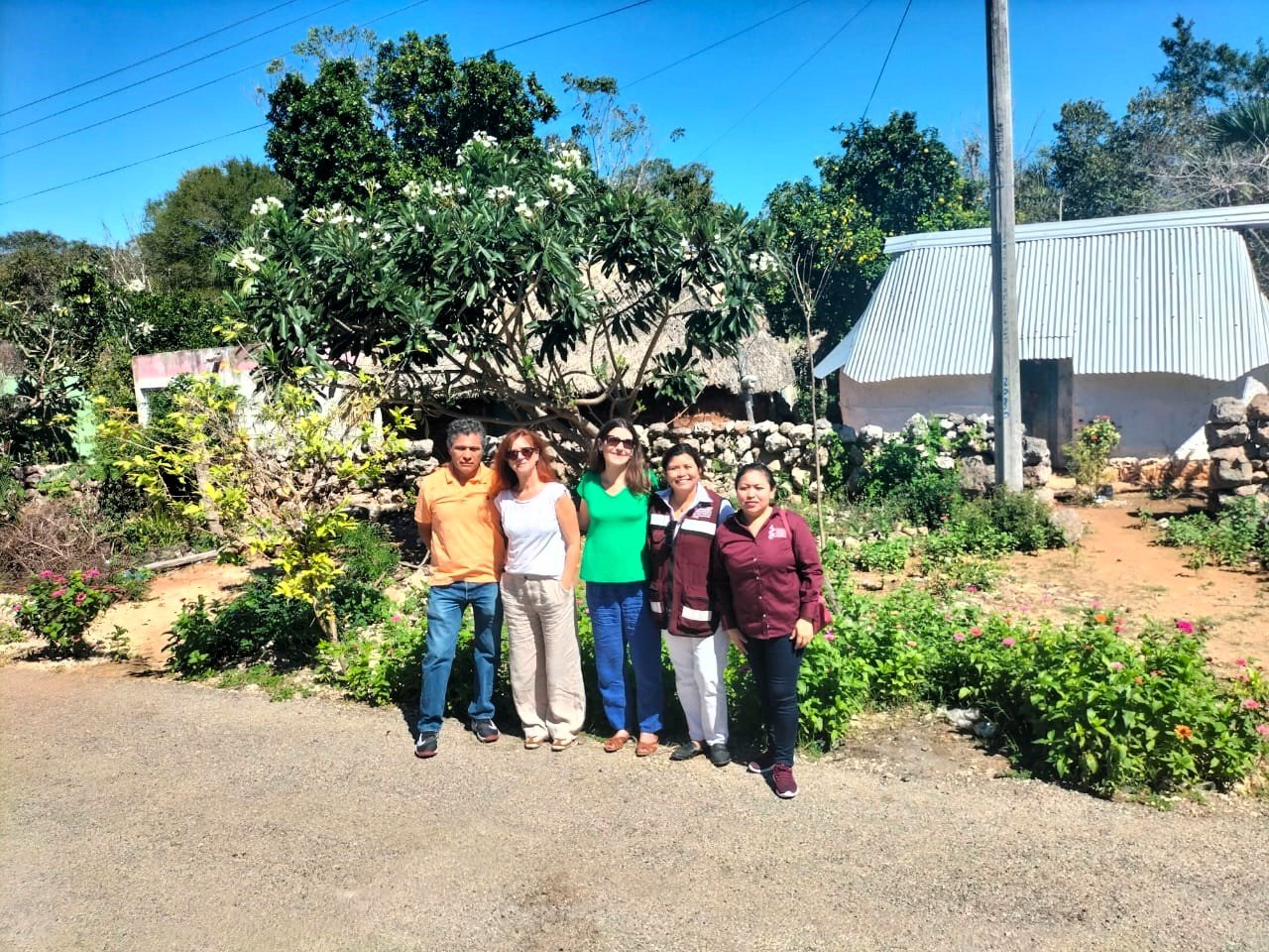 Esta colaboración busca preservar la técnica constructiva de la Casa Maya