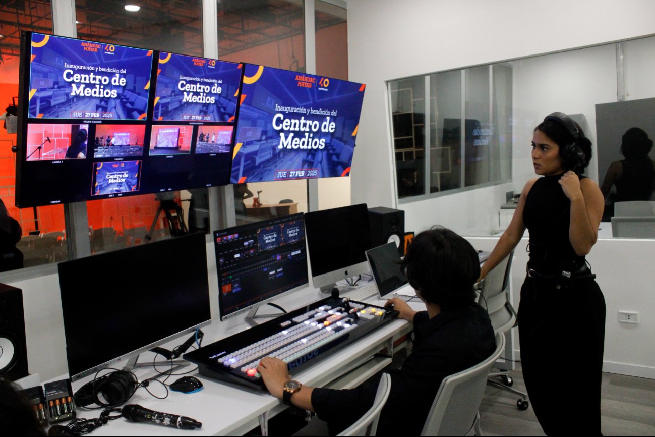 Estudiantes de la Anáhuac Mayab gozarán de un Centro de Medios más capacitado para su formación académica