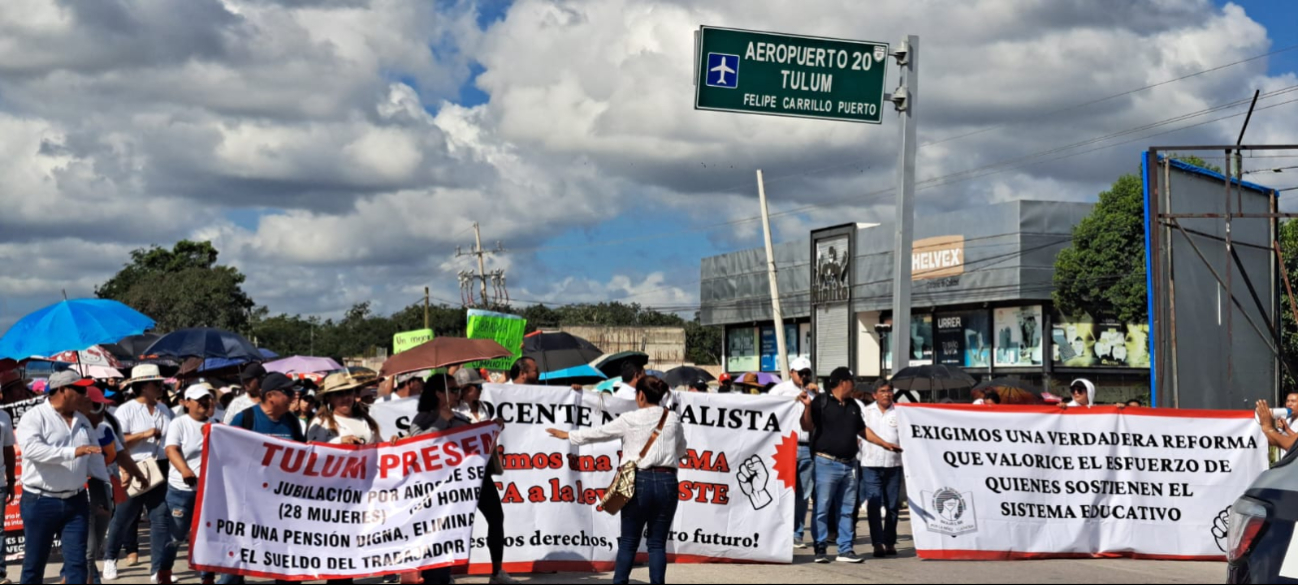 Los manifestantes aseguraron seguir con sus marchas hasta obtener una respuesta positiva