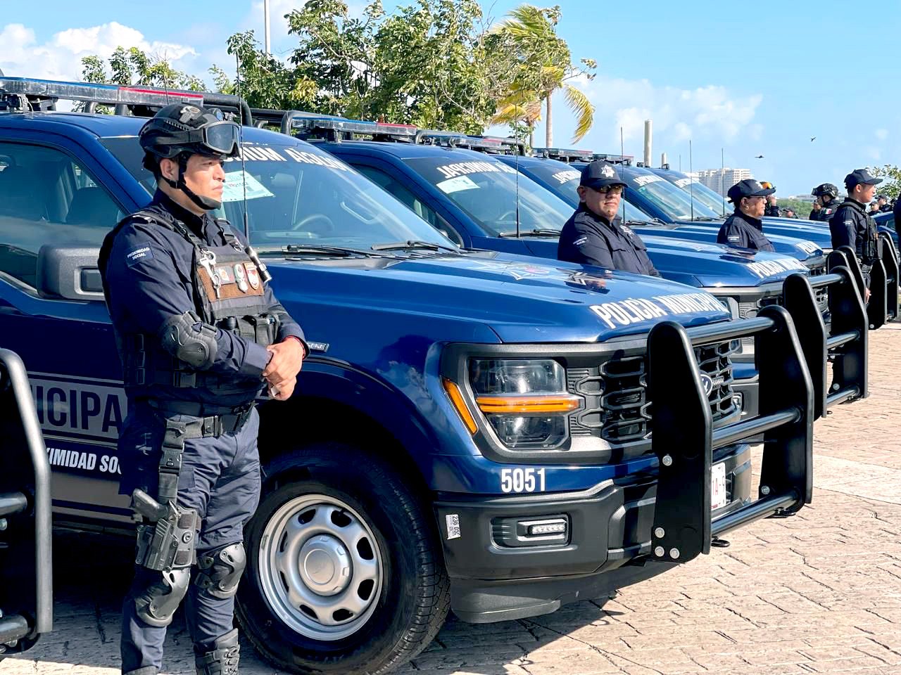 Más de 100 elementos, 20 unidades y dos torres móviles de videovigilancia serán desplegadas