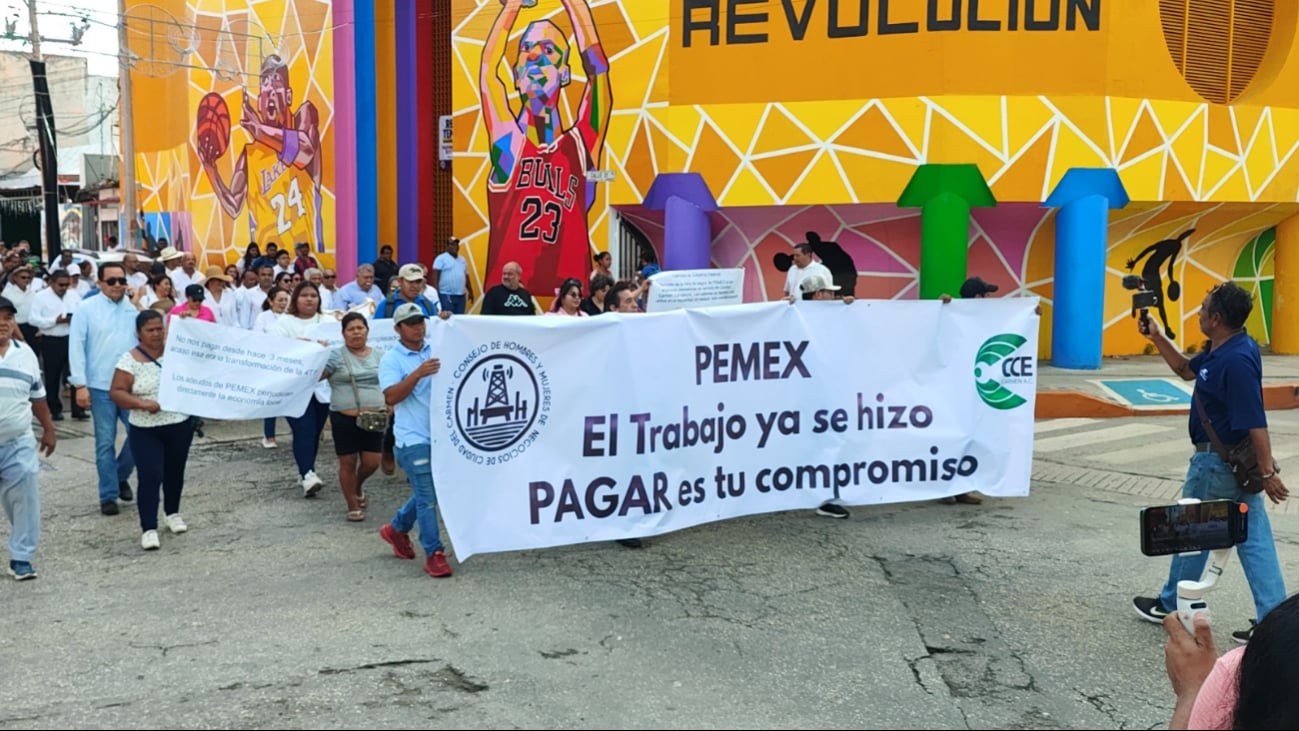 Aumenta el desempleo en Carmen  por impago de PEMEX a proveedores