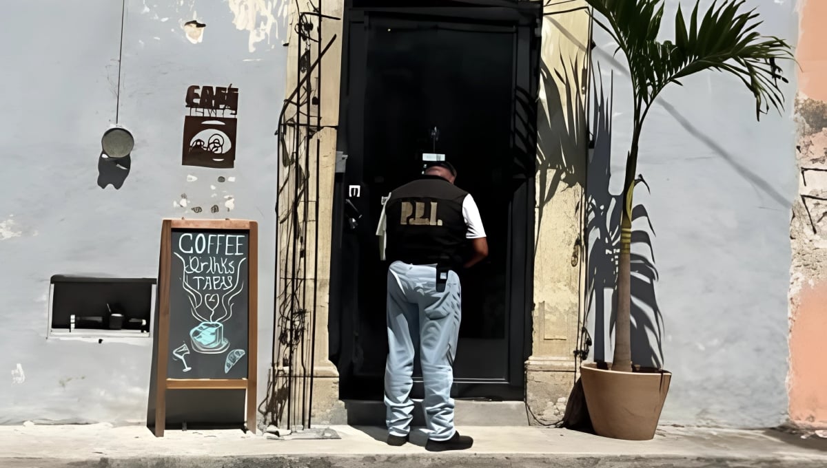 La Policía de Investigación encabezó las indagatorias en la cafetería de Mérida