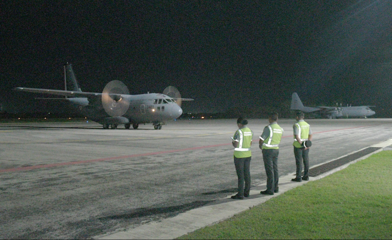 Campeche recibió dos aviones para el transporte de los elementos