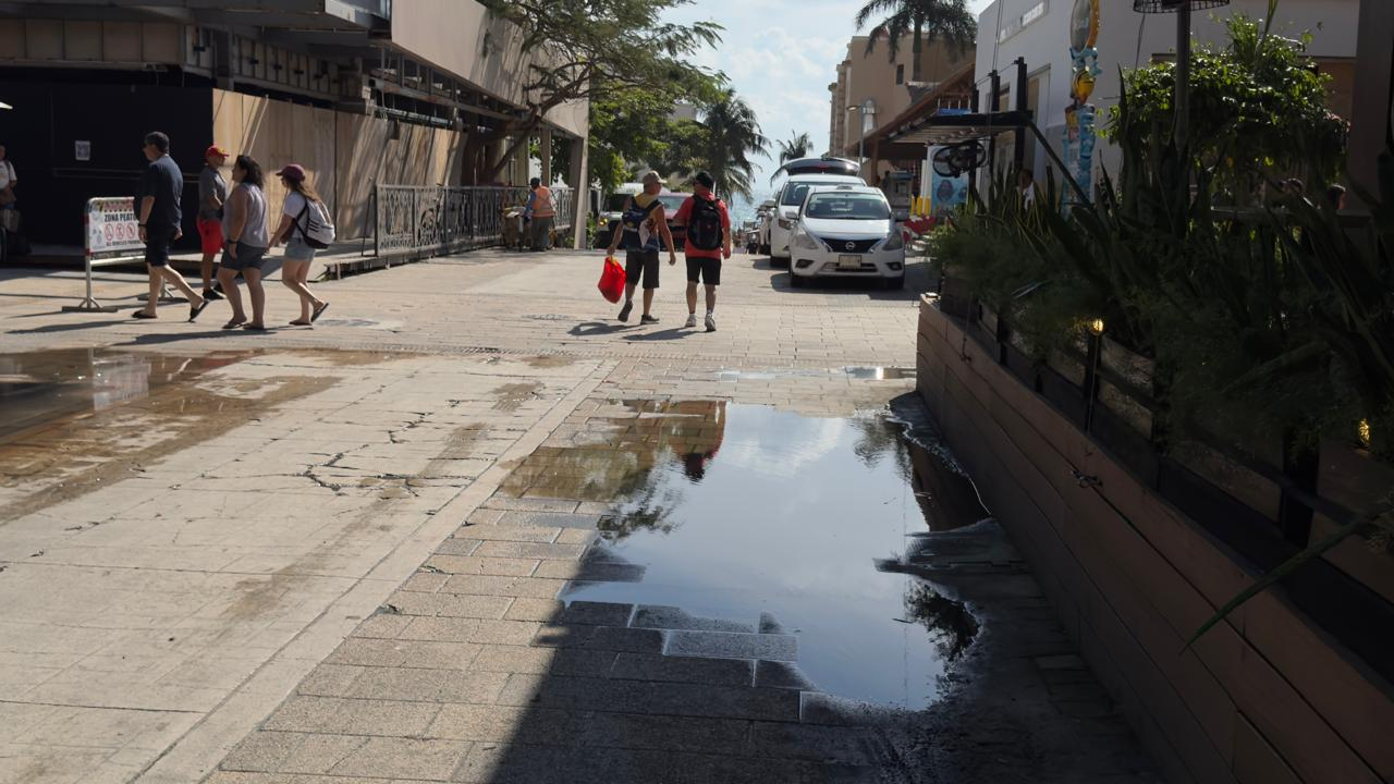 La negligencia de la empresa concesionaria del servicio de alcantarillado daña la imagen de Playa del Carmen, como un destino confiable y seguro