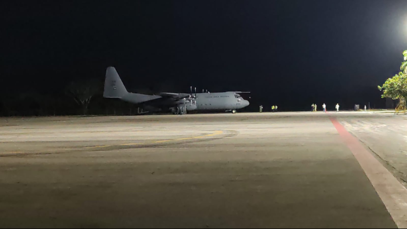 Refuerzo Militar de Campeche a la Frontera con EE.UU.